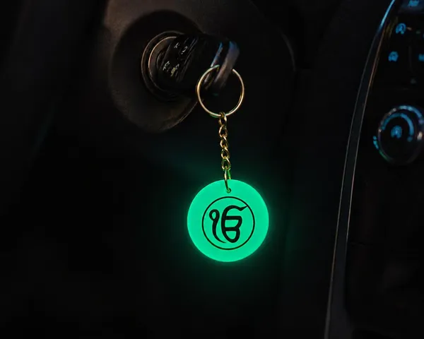 Green_Resin_Sikh_Symbol_Keychain