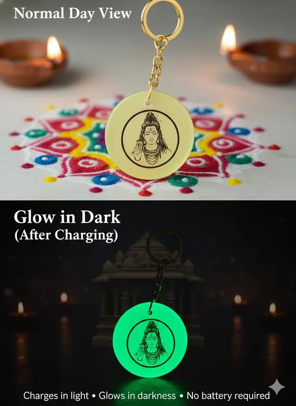 Green_Resin_Keychain_With_Chain
