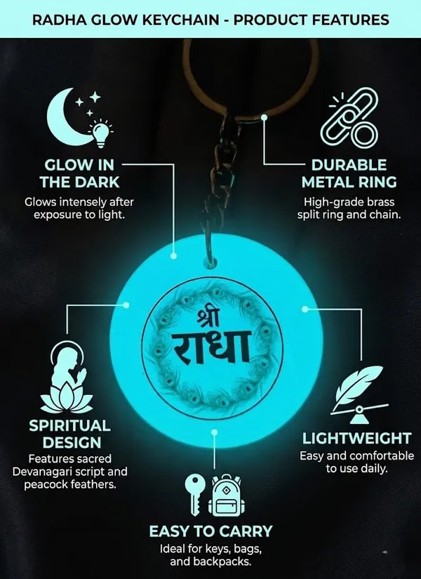 Blue_Resin_Keychain_With_Spiritual_Design