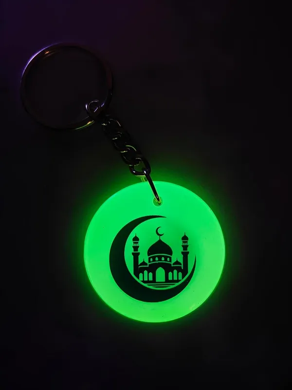 Green_Resin_Islamic_Keychain