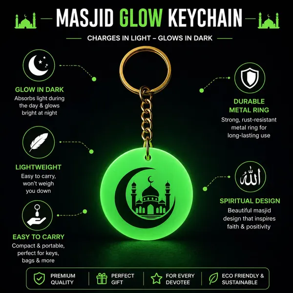 Green_Resin_Islamic_Keychain