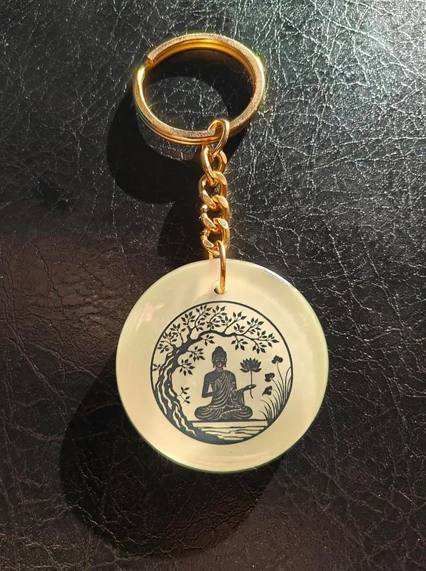 Green_Resin_Lord_Buddha_Keychain