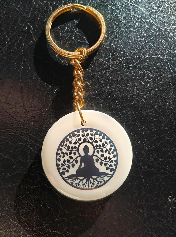 Blue_Resin_Lord_Buddha_Keychain