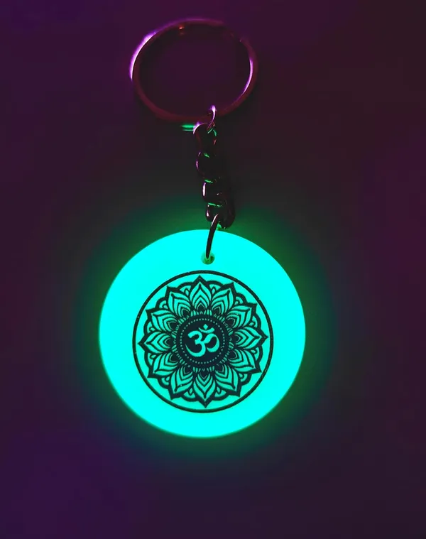 Blue_Resin_Aum_Symbol_Keychain