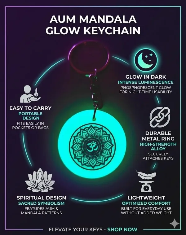Blue_Resin_Aum_Symbol_Keychain