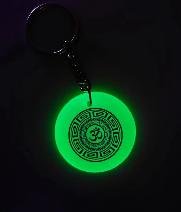 Green_Resin_Aum_Symbol_Keychain