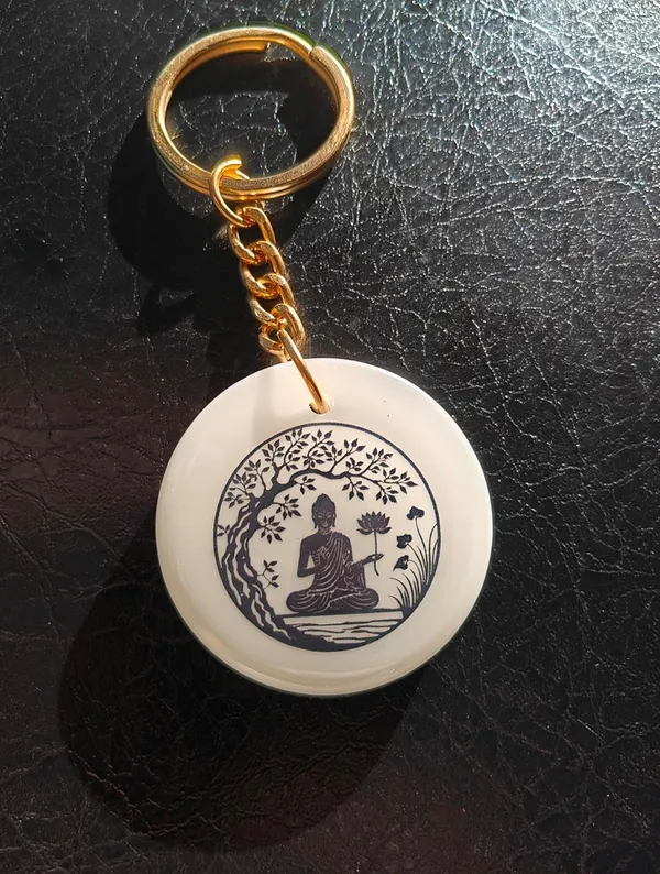 Blue_Resin_Lord_Buddha_Keychain