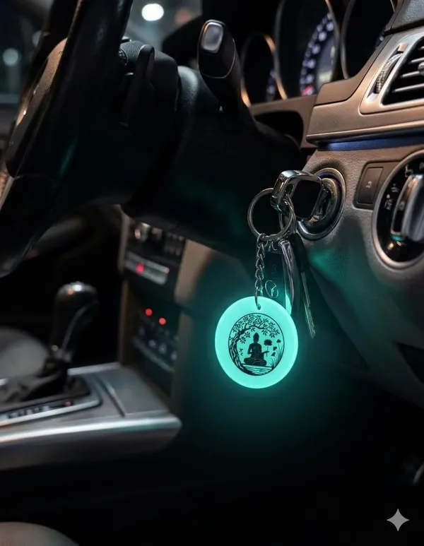 Blue_Resin_Lord_Buddha_Keychain