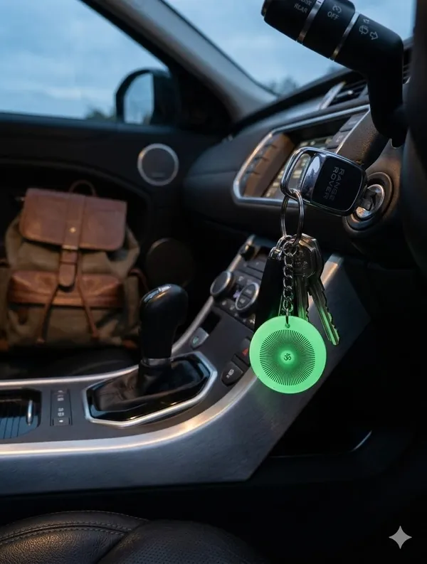 Green_Resin_Aum_Symbol_Keychain