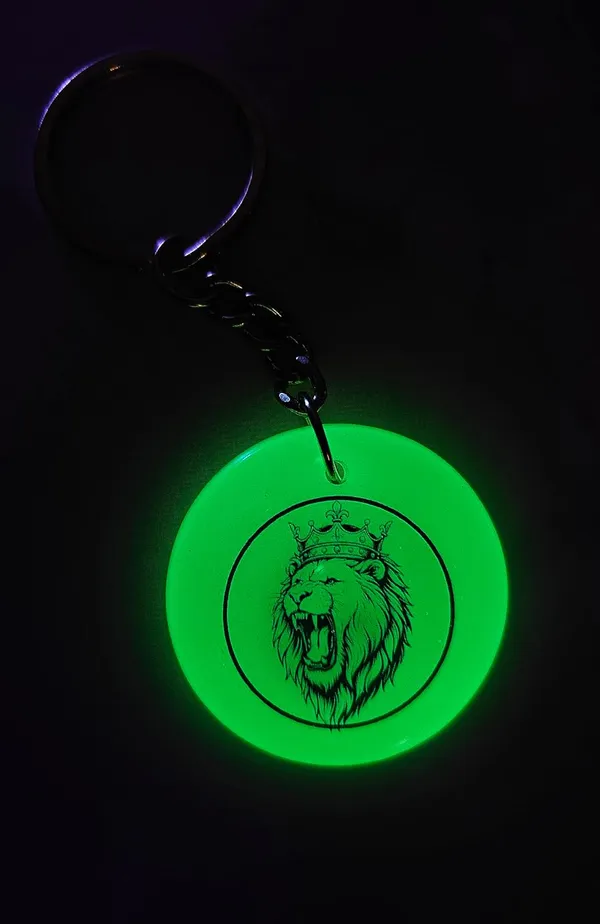 Green_Resin_Glow_In_The_Dark_Keychain