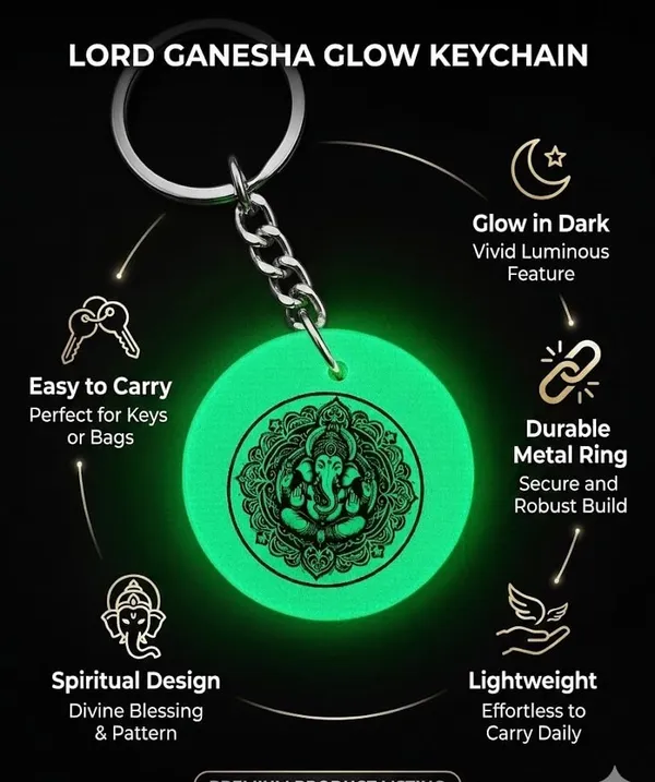 Green_Resin_Ganesh_Ji_Keychain