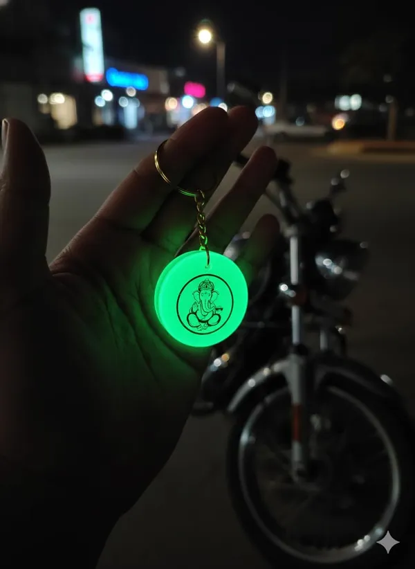 Green_Resin_Ganesh_Ji_Keychain