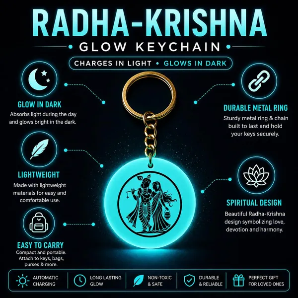 Blue_Resin_Keychain_With_Spiritual_Design
