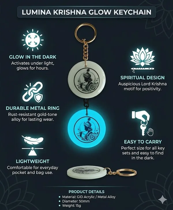 Blue_Resin_Keychain_With_Spiritual_Design