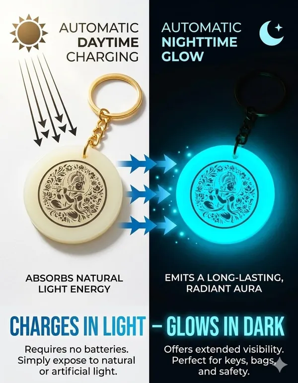 Blue_Resin_Keychain_With_Spiritual_Design