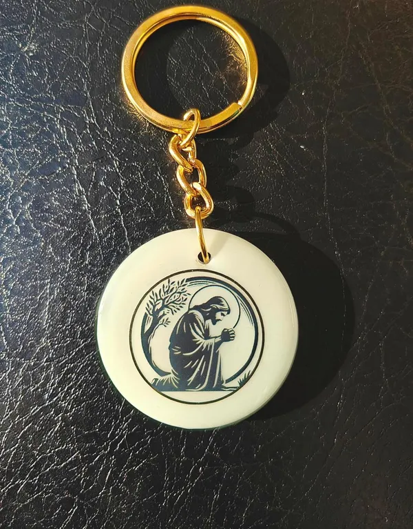 Blue_Resin_Christian_Keychain