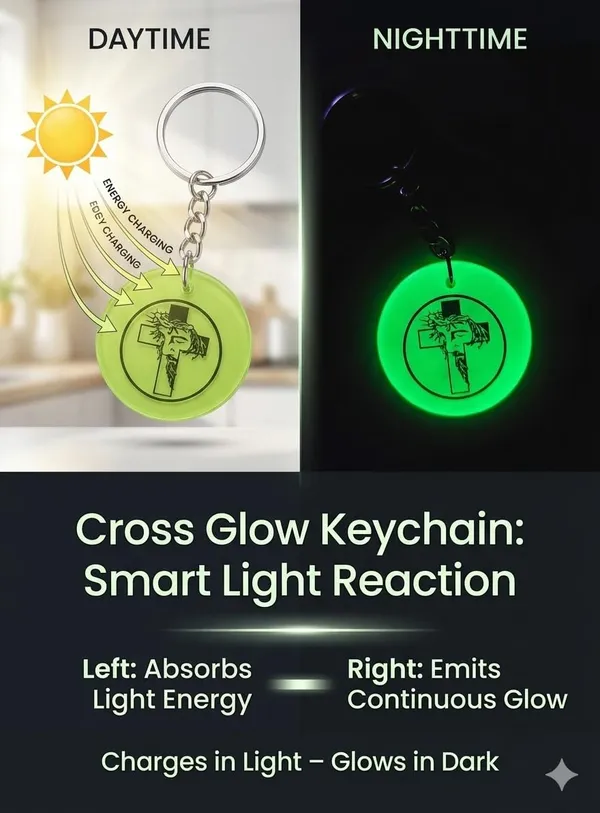 Green_Resin_Cross_Keychain