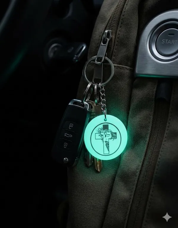 Blue_Resin_Cross_Keychain