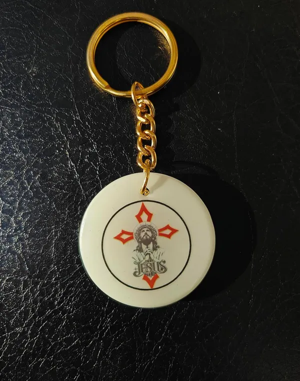 Blue_Resin_Cross_Keychain