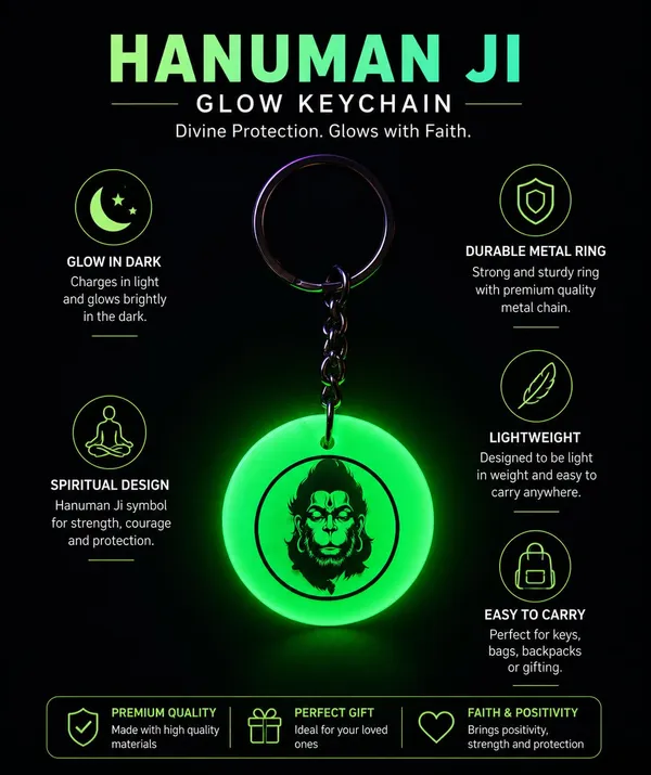Green_Resin_Keychain_With_Chain