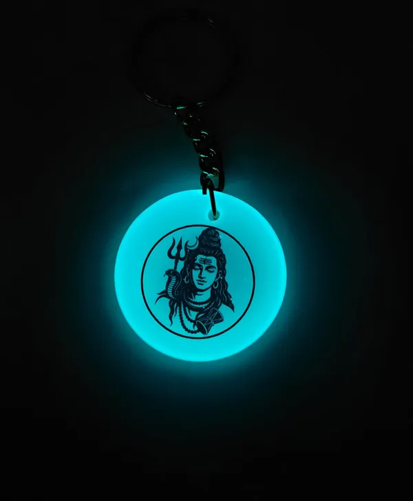 Blue_Resin_Keychain_With_Chain