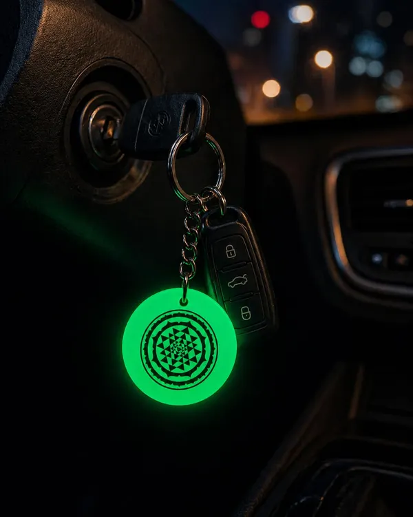 Green_Resin_Aum_Symbol_Keychain