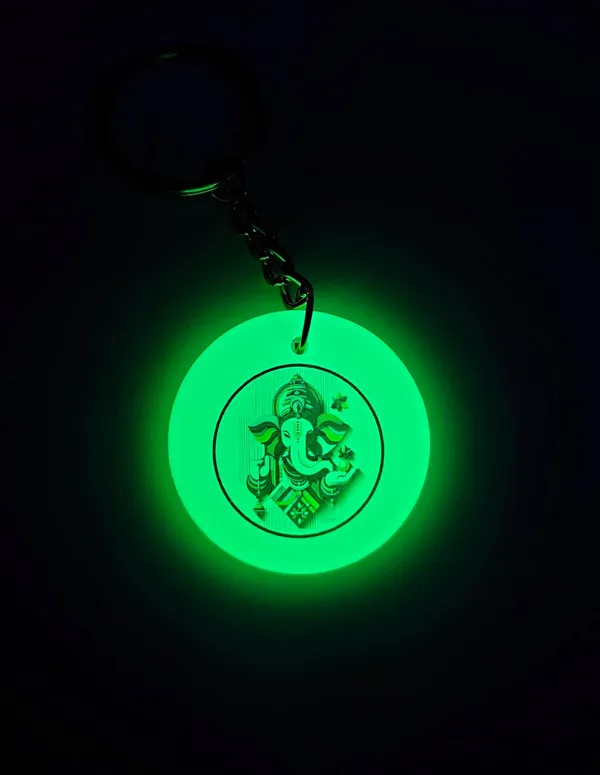 Green_Resin_Ganesh_Ji_Keychain