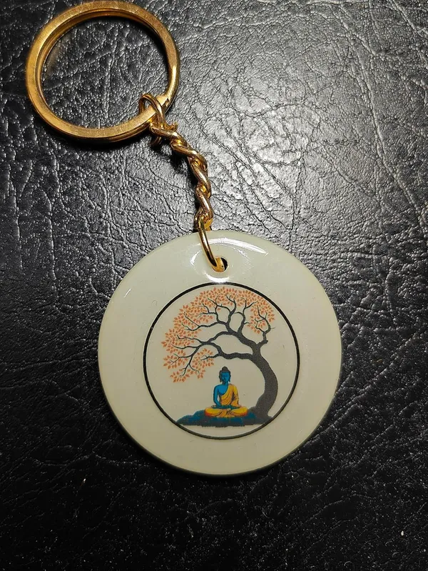 Blue_Resin_Lord_Buddha_Keychain