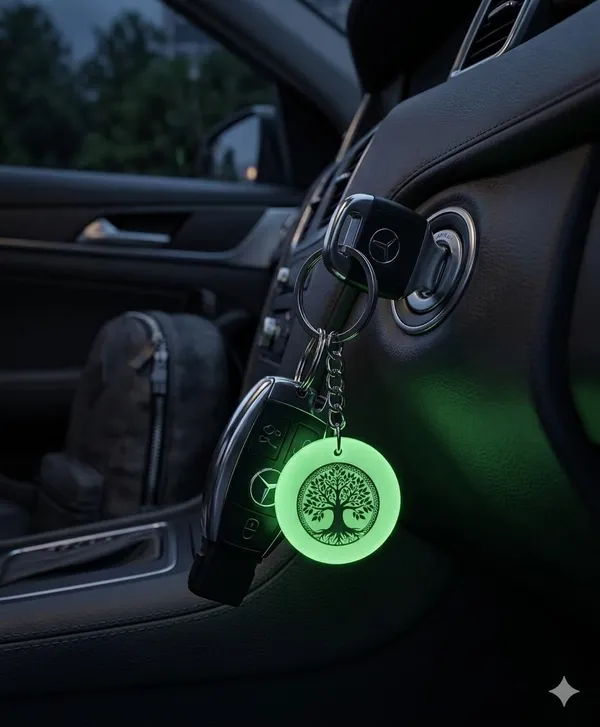 Green_Resin_Glow_In_The_Dark_Keychain