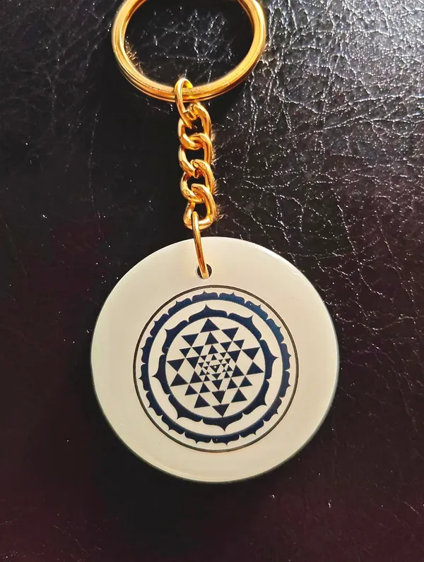 Blue_Resin_Aum_Symbol_Keychain