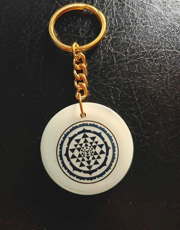 Blue_Resin_Aum_Symbol_Keychain