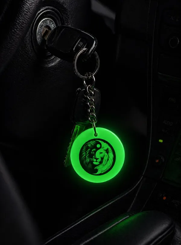 Green_Resin_Glow_In_The_Dark_Keychain