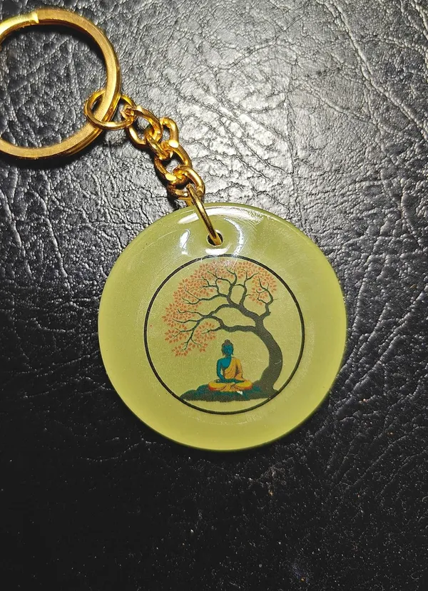 Green_Resin_Lord_Buddha_Keychain