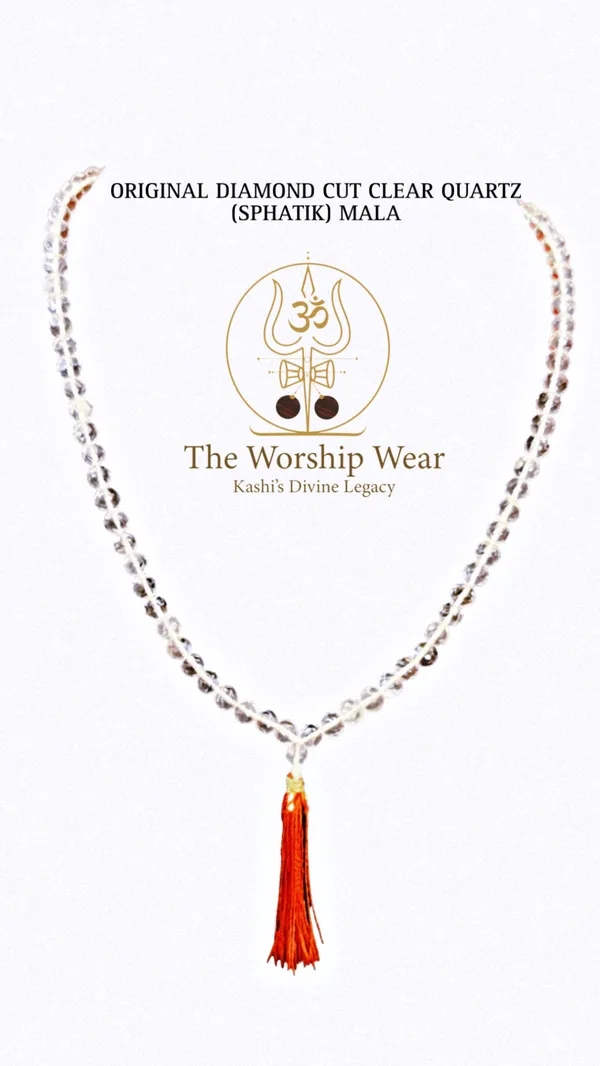 Sphatik_Mala_(Diamond_Cut)_108_Clear_Quartz_Beads_-_The_Worship_Wear