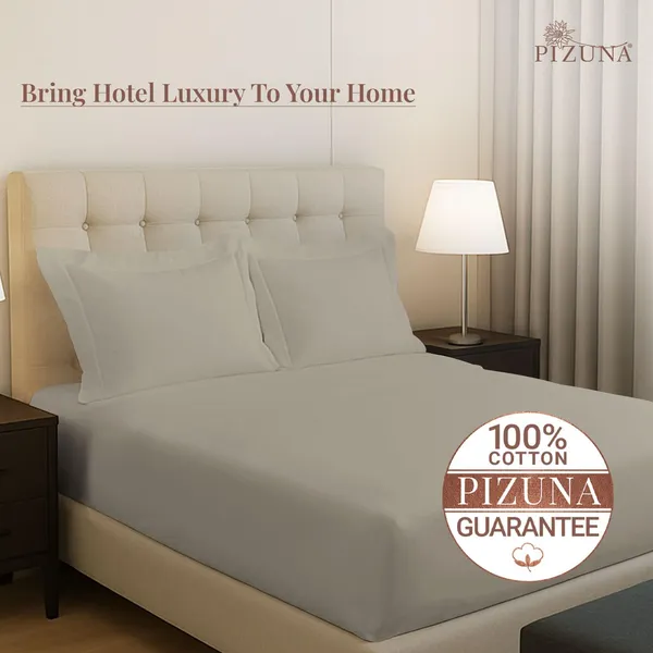Cotton_Solid_Simply_Taupe_Queen_Fitted_Bedsheet