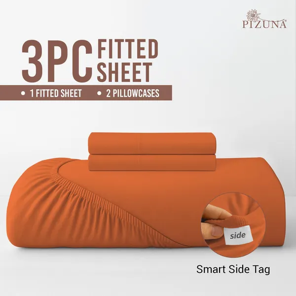 Cotton_Sateen_Solid_Burnt_Orange_Queen_Fitted_Bedsheet