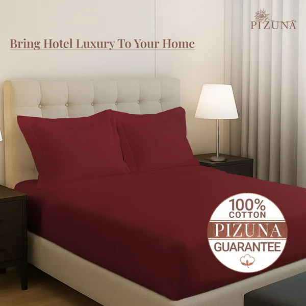 Cotton_Sateen_Solid_Rio_Red_Queen_Fitted_Bedsheet