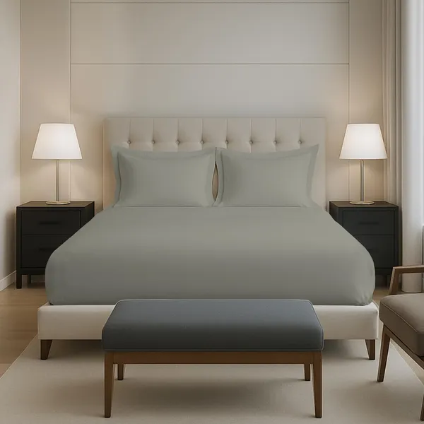 Silver_Cotton_Sateen_Solid_Queen_Fitted_Bedsheet