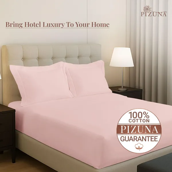 Cotton_Solid_Light_Pink_King_Fitted_Bedsheet