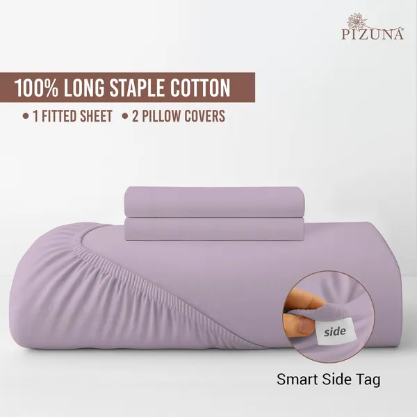 Cotton_Solid_Lavender_Frost_Queen_Fitted_Bedsheet