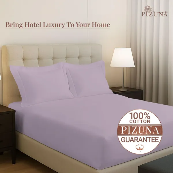 Cotton_Solid_Lavender_Frost_Queen_Fitted_Bedsheet