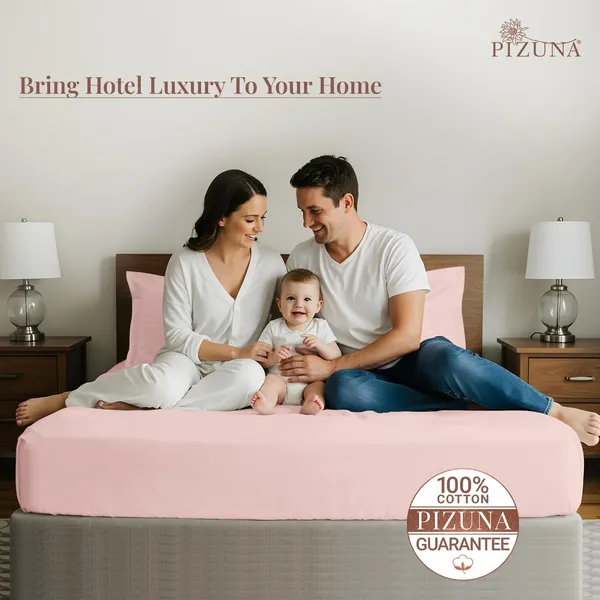 Cotton_Solid_Light_Pink_Queen_Flat_Bedsheet