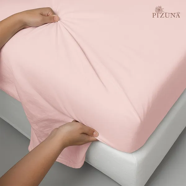 Cotton_Solid_Light_Pink_Single_Flat_Bedsheet_With_Pillow_Cover