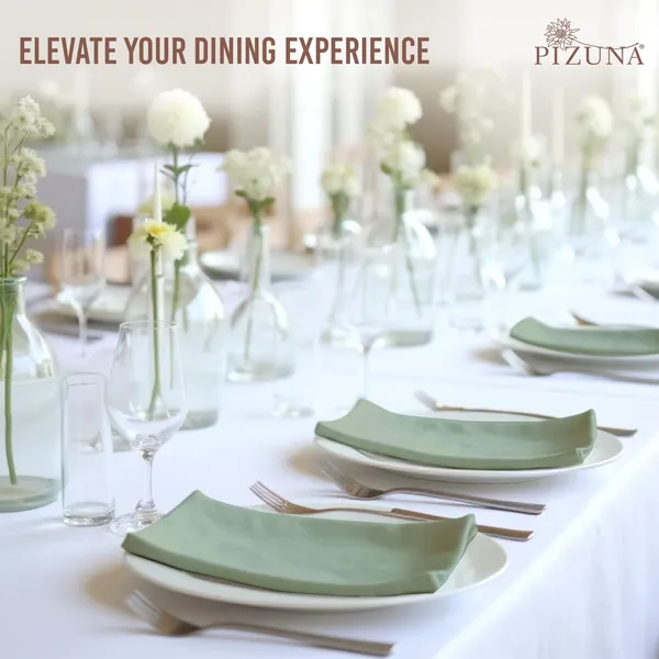 Pizuna_100%_Long_Staple_Cotton_Solid_Sea_Foam_Dinner_Napkin_Set_Of_8