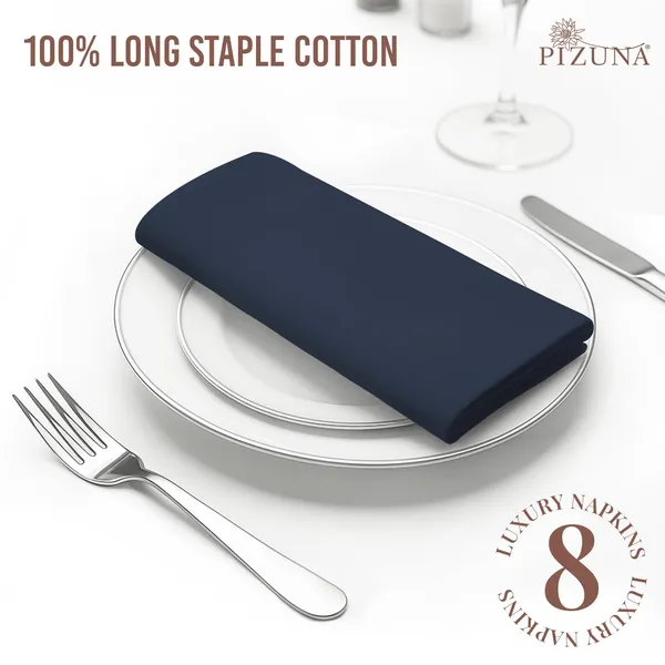 Cotton_Solid_Dark_Blue_Dinner_Napkins_Set_Of_8