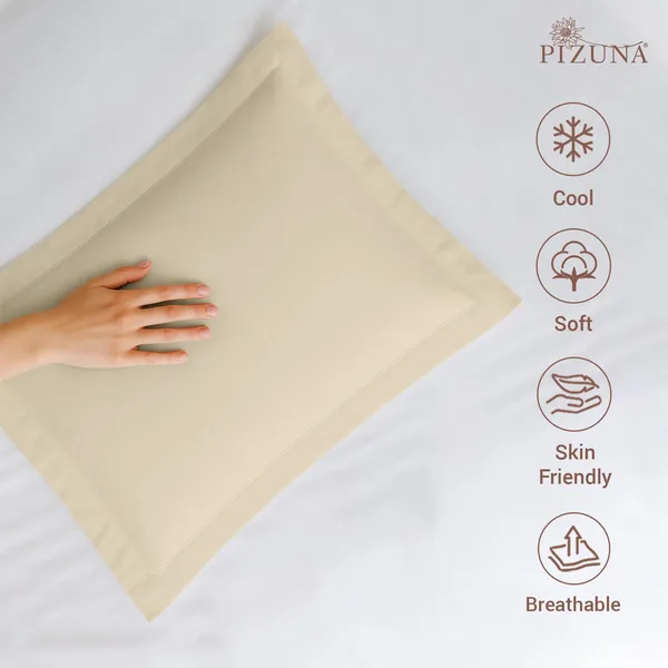 Cotton_Solid_Beige_Pillow_Covers_Set_Of_2