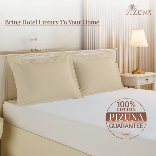 Cotton_Solid_Beige_Pillow_Covers_Set_Of_2