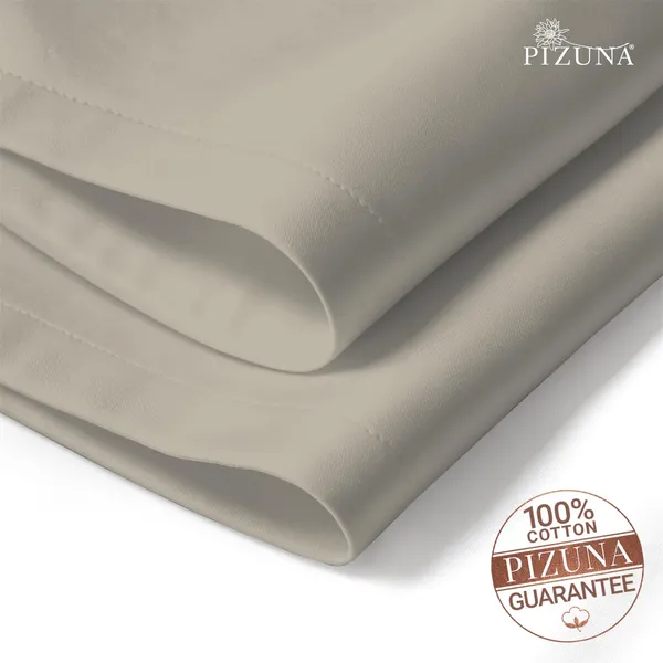 Cotton_Solid_Simply_Taupe_Dinner_Napkins_Set_Of_8
