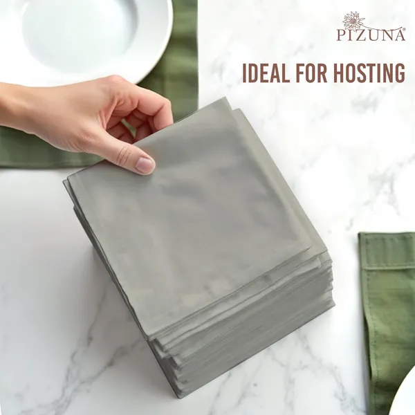 Cotton_Sateen_Solid_Silver_Dinner_Napkins_Set_Of_24