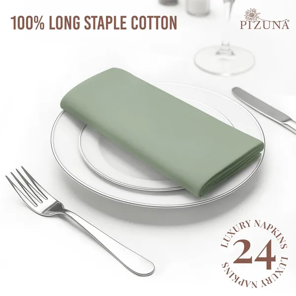 Cotton_Sateen_Solid_Sea_Foam_Dinner_Napkins_Set_Of_24